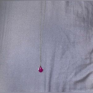Kendra Scott purple necklace
